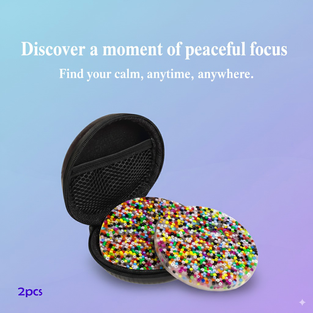 2 Pack Skin Picking Fidget Toys, Silicone Sensory Anxiety Relief Toys for Adults, Non-Sticky Picky Pad,Pick Pads Anxiety Stress Relief Gift for Skin Pickers