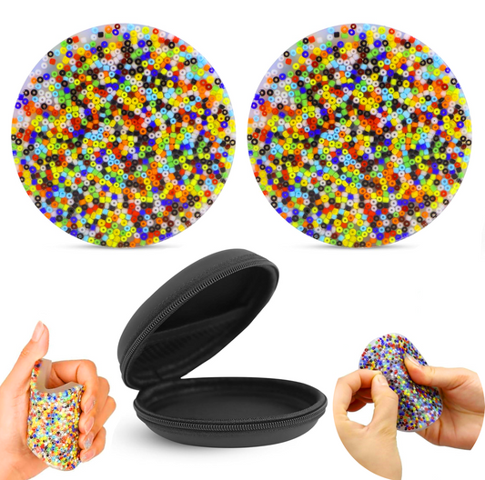 2 Pack Skin Picking Fidget Toys, Silicone Sensory Anxiety Relief Toys for Adults, Non-Sticky Picky Pad,Pick Pads Anxiety Stress Relief Gift for Skin Pickers